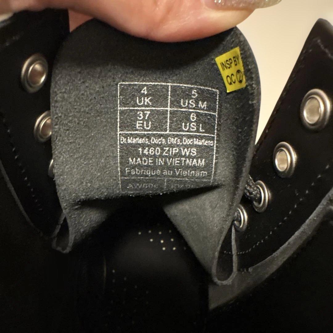 Dr. Martens日本限定1460 ZIPPED HDW 8ホール ブーツ