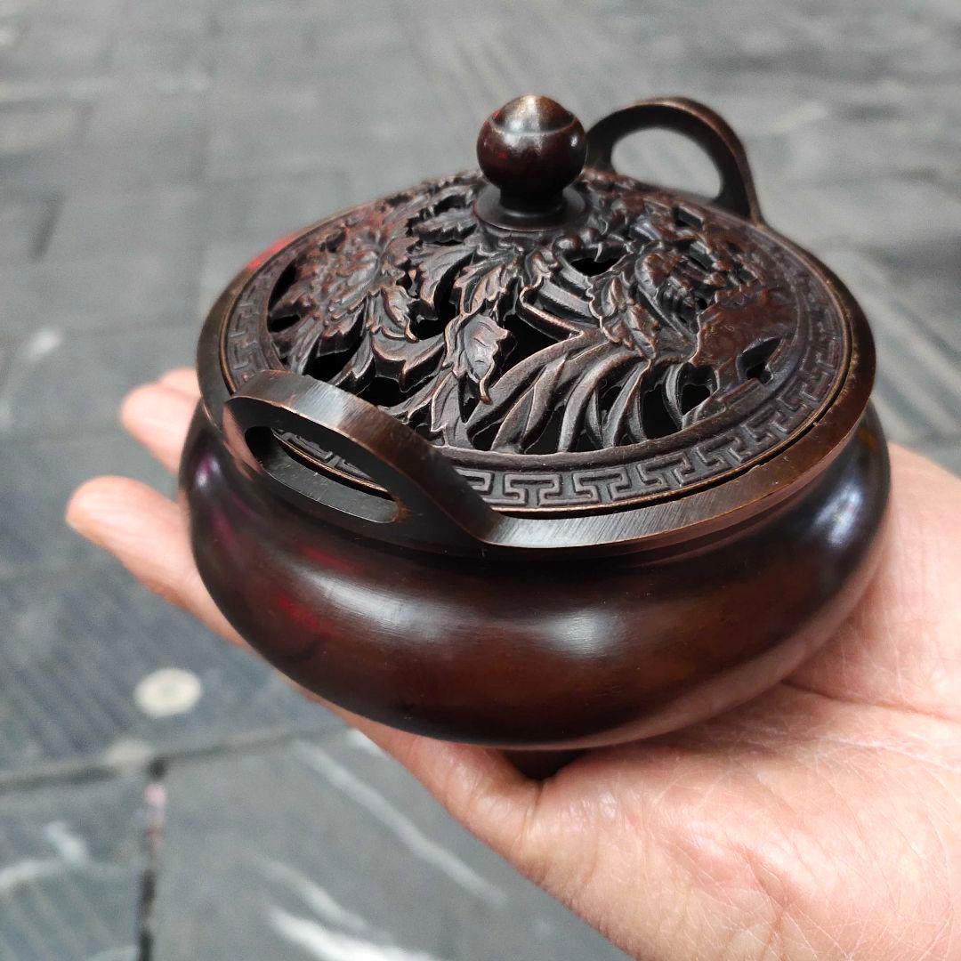 宣徳炉 銅製 工芸品 美術品 置物