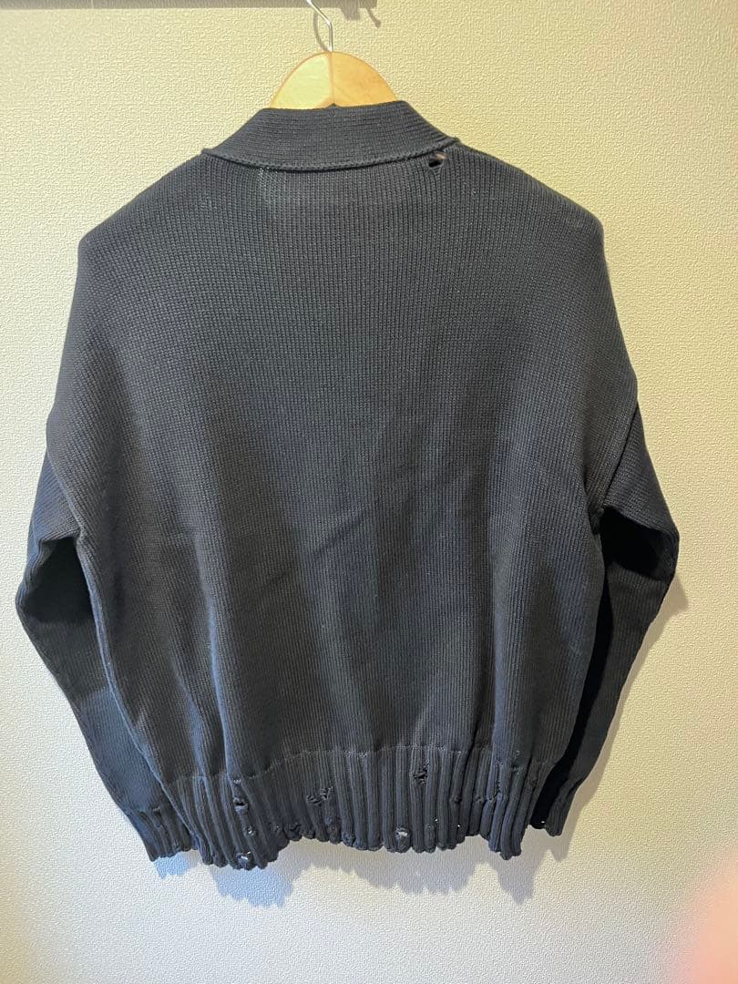 MARNI 25FW 定番コットンダメージニット