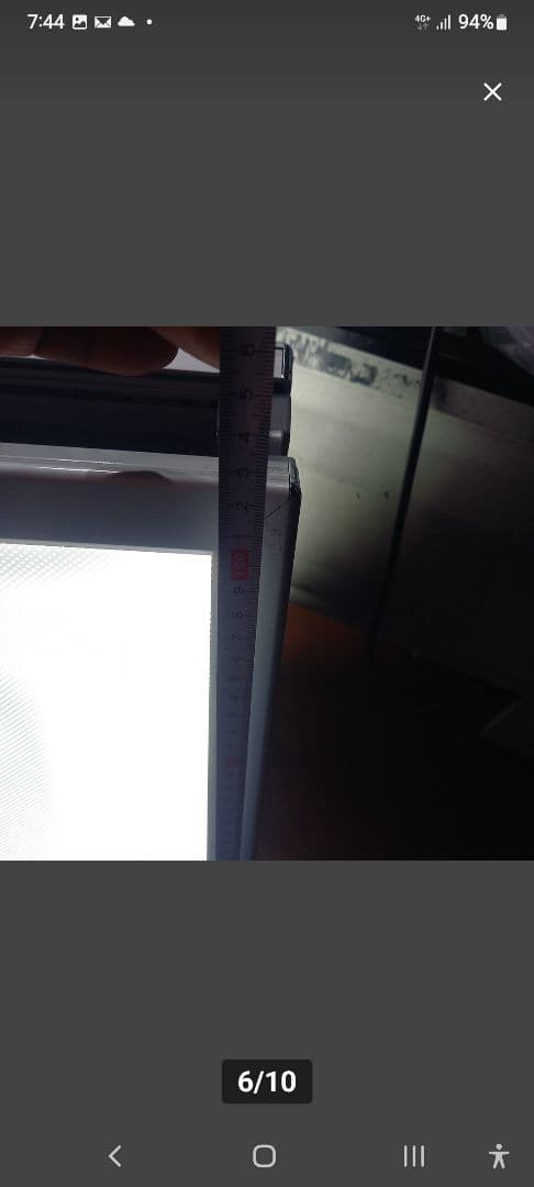 LED両面屋外看板 電源アダプター付き　高さ100cm　幅63cm　開口68cm