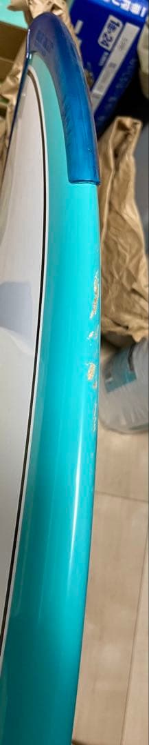 ロングボード サーフボード ホワイト/ターコイズ