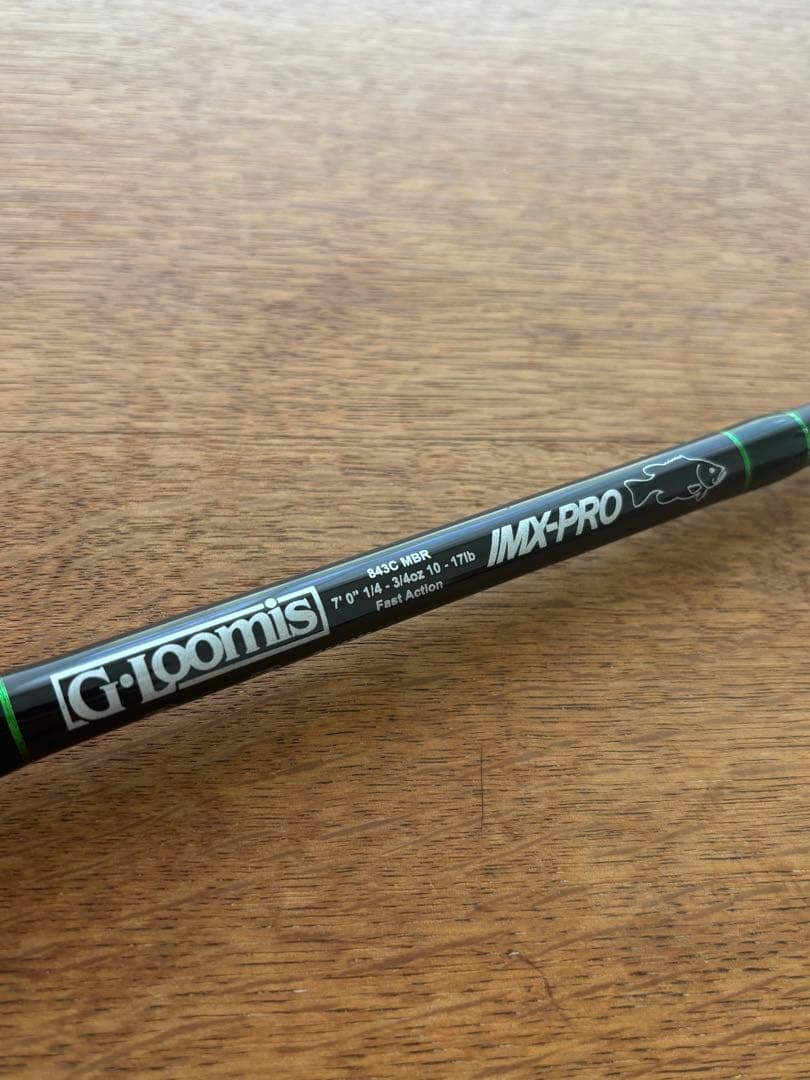 gルーミス IMX-PRO 843C MBR ロッド キスラー glx