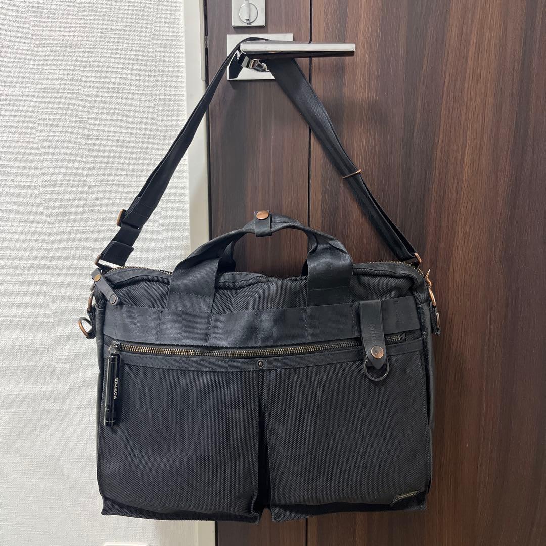 PORTER HEAT 吉田カバン 2WAYブリーフケース ビジネスバッグ