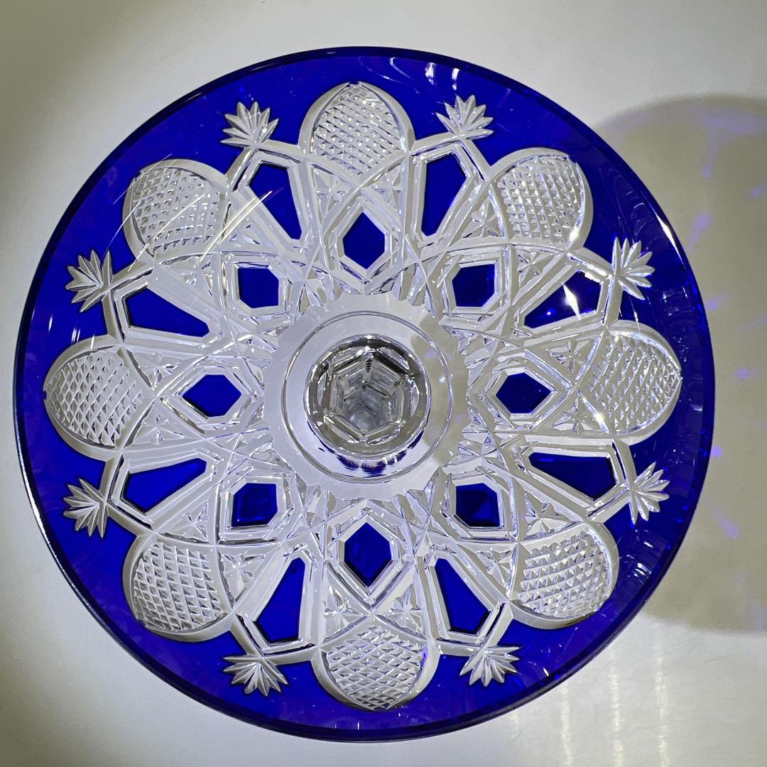 バカラ最高級シリーズ　ツァーシャンパンクープ　共箱　高さ27.3㎝