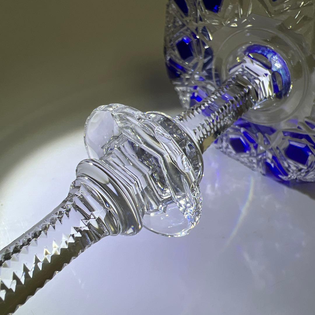 バカラ最高級シリーズ　ツァーシャンパンクープ　共箱　高さ27.3㎝