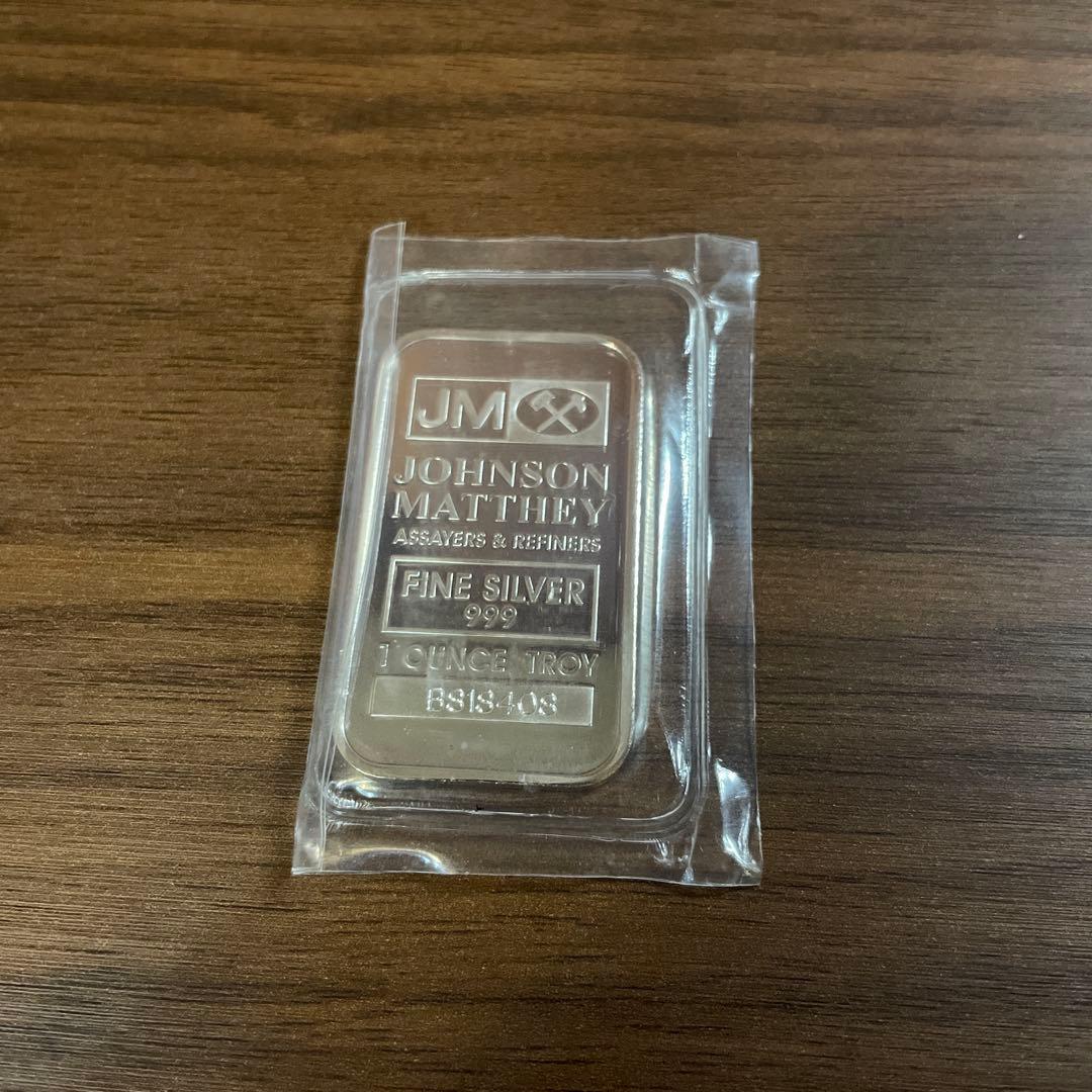 JOHNSON MATTHEY 1オンス ファインシルバー