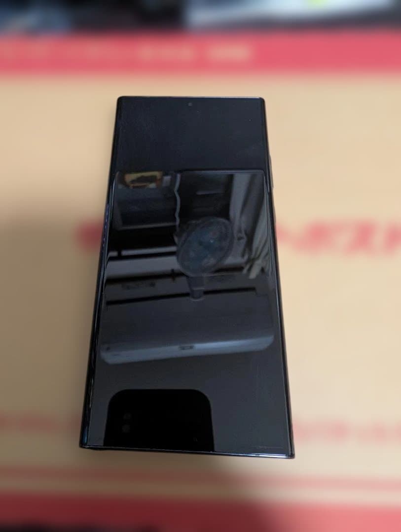 【美品】GALAXY note 20 ultra 5G ブラック SIM解除済み
