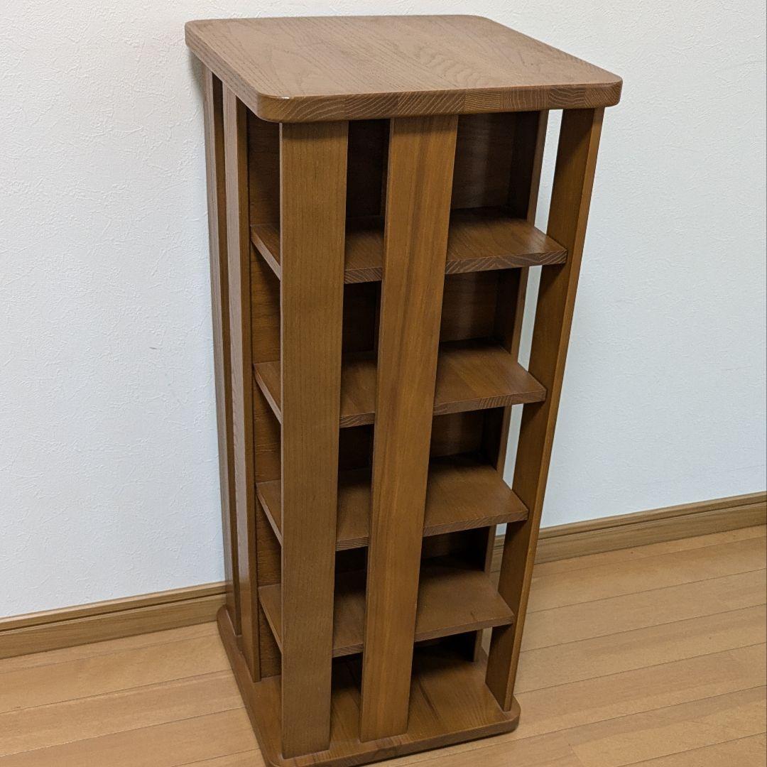 ICO アメリカ製 回転式CDラック 収納コレクション アンティーク