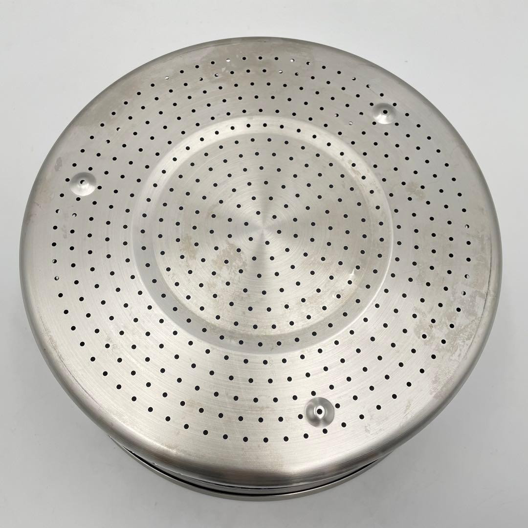 CRISTEL Lシリーズ 深鍋 24cm クッキングバスケット•プレート　蓋