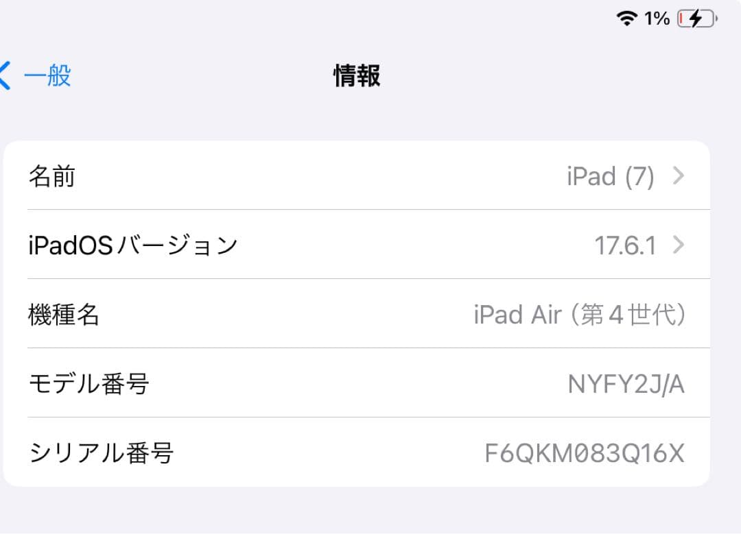 Apple iPad Air 第４世代 スカイブルー 256GB 付属品完備