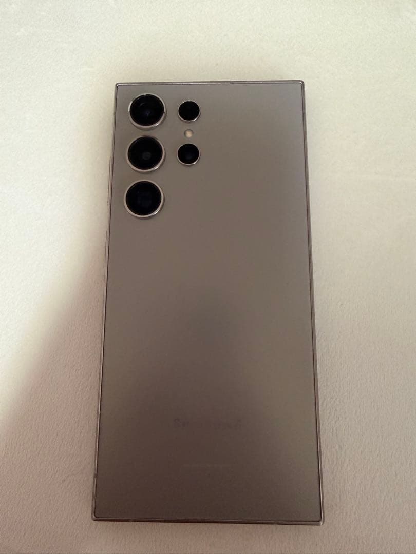 Galaxy S24 Ultra チタニウムグレー本体　Sペン付属