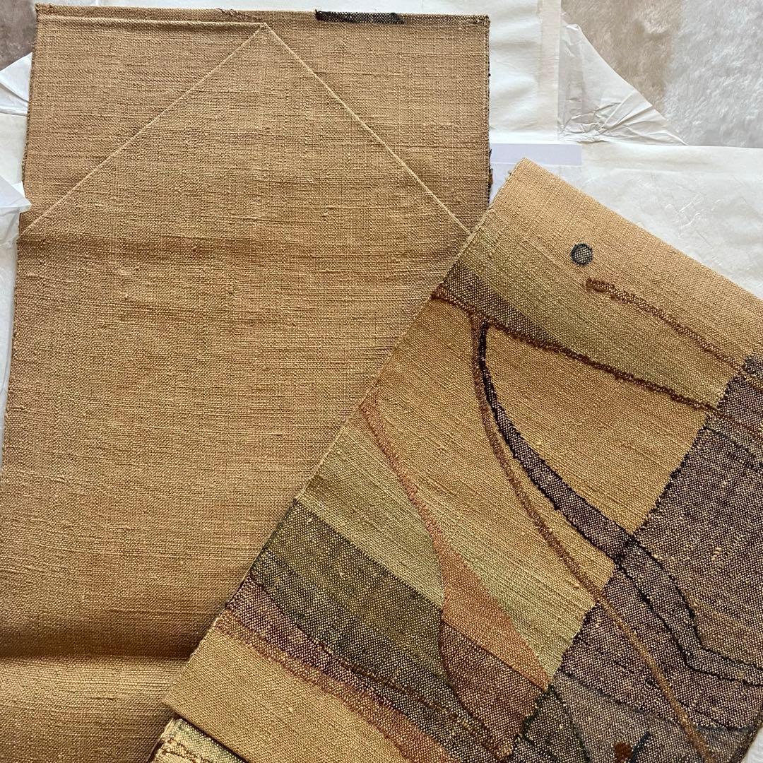 未使用　渡文　八寸名古屋帯　京都　西陣