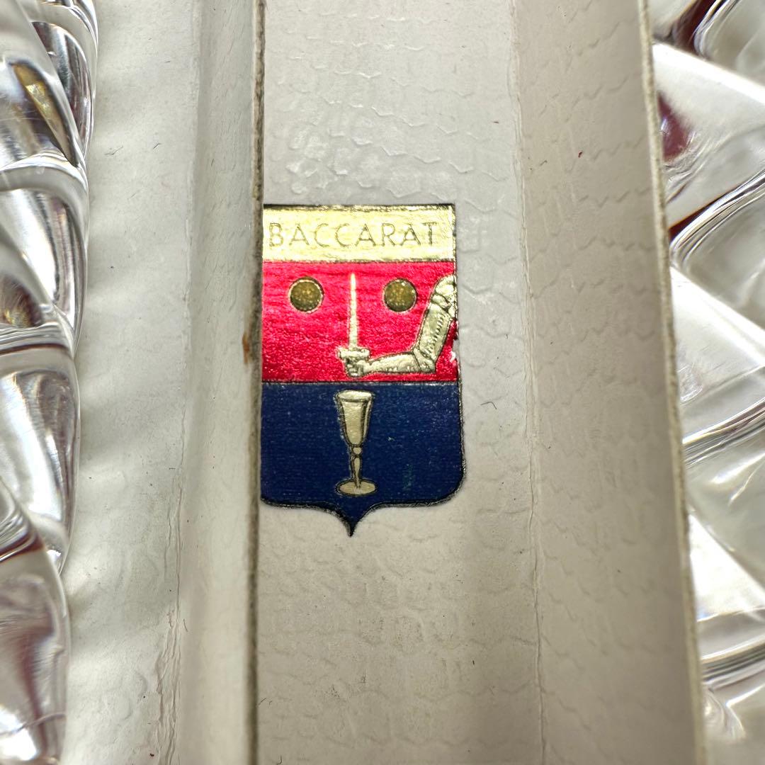 【美品】Baccarat バカラ ナイフレスト バンブー 箸置き12本入り