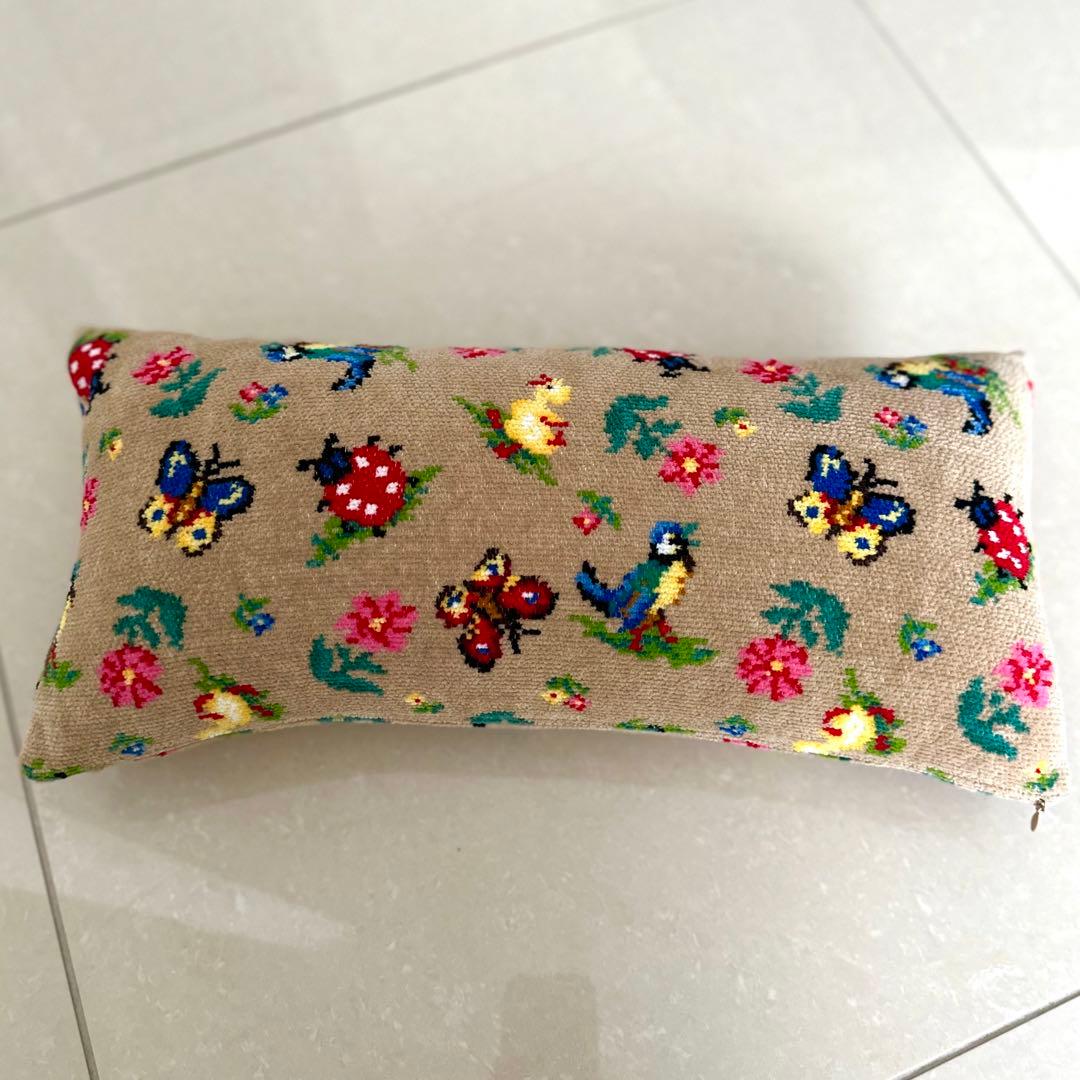 FEILER フェイラー ハイジ柄 ベージュ クッション