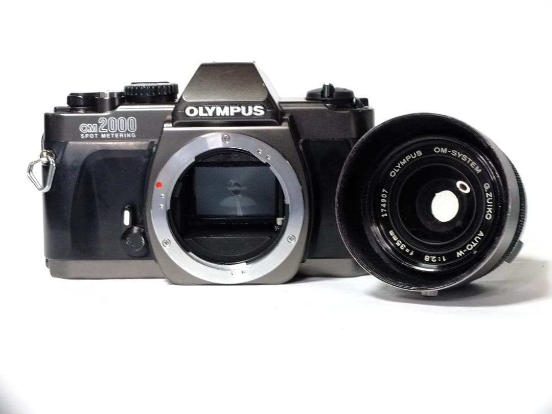 【実写確認整備品】オリンパスOM2000／Gズイコー35mmf2.8付