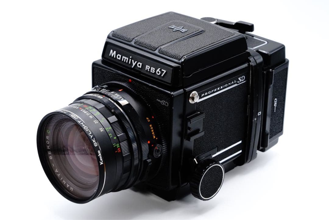 Mamiya RB67 pro sd中判カメラ 65mmレンズ付き
