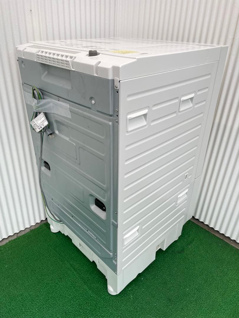 938パナソニック キューブル おしゃれマットホワイト ドラム式洗濯乾燥機 単身