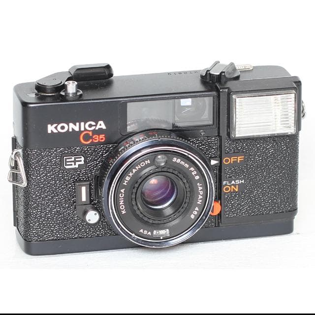 492 KONICA コニカ C35EF ピッカリコニカ 分解整備済の完動美品