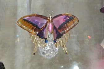 スワロフスキー イディリア バタフライ 蝶 チョウ 5650796 置物