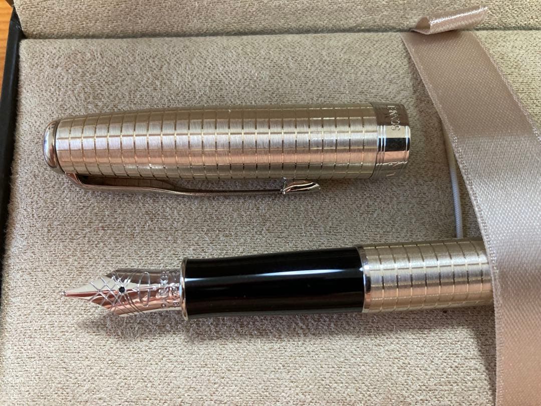 Parker Sonnet 万年筆 18K金ペン先 シルバー(未使用)