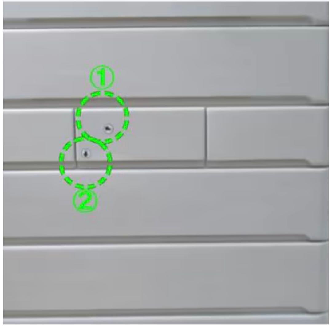 ニトリ　ハイチェスト オウカ2 DVD 105HC WH 白