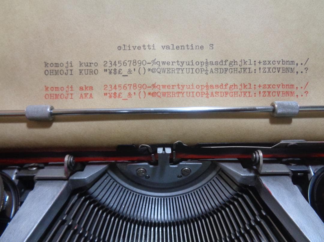 完動品olivetti valentine sタイプライター時計じかけのオレンジ