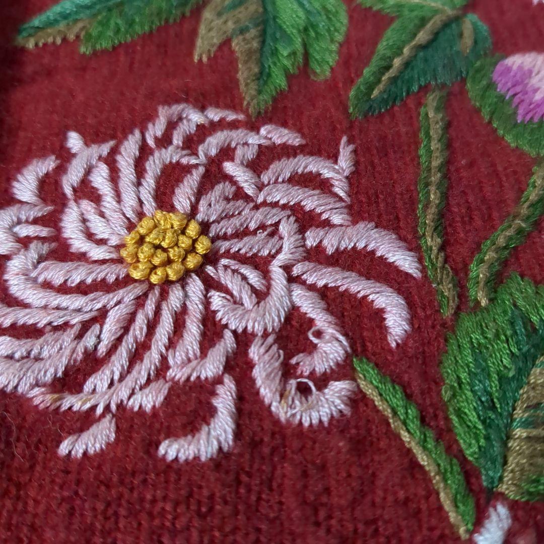 KEITA MARUYAMA ケイタマルヤマ 刺繍 カーディガン 90's ラム