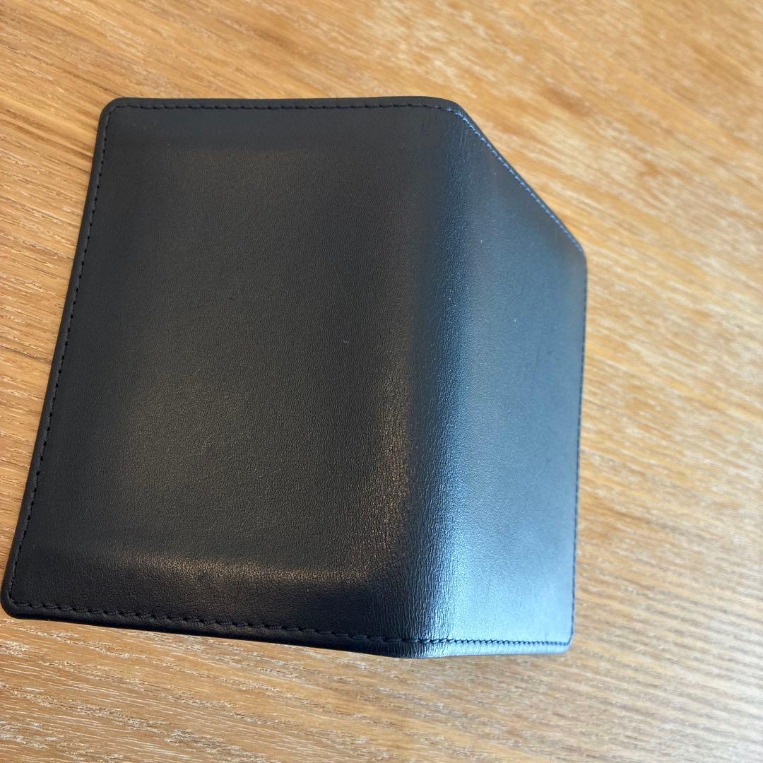 ほぼ未使用　ホワイトハウスコックス カードケース 名刺入れ レザー ブラック
