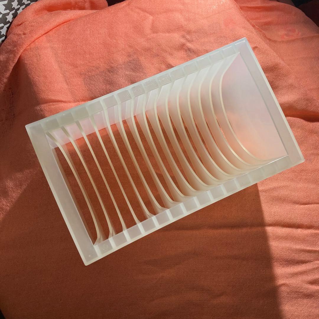 [Used] CDラック 半透明　3コ　日本製