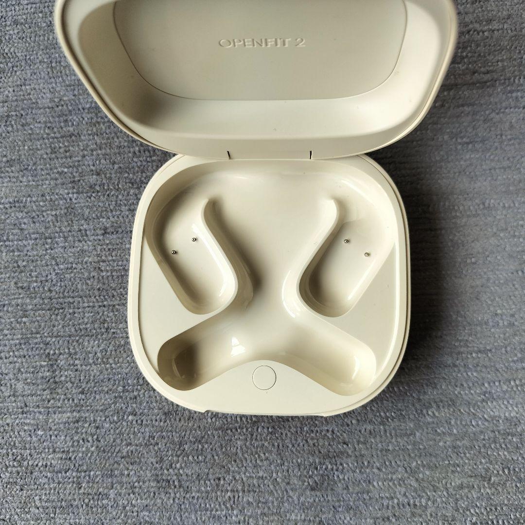 【最終値下げ】Shokz OpenFit 2 充電ケース ベージュ