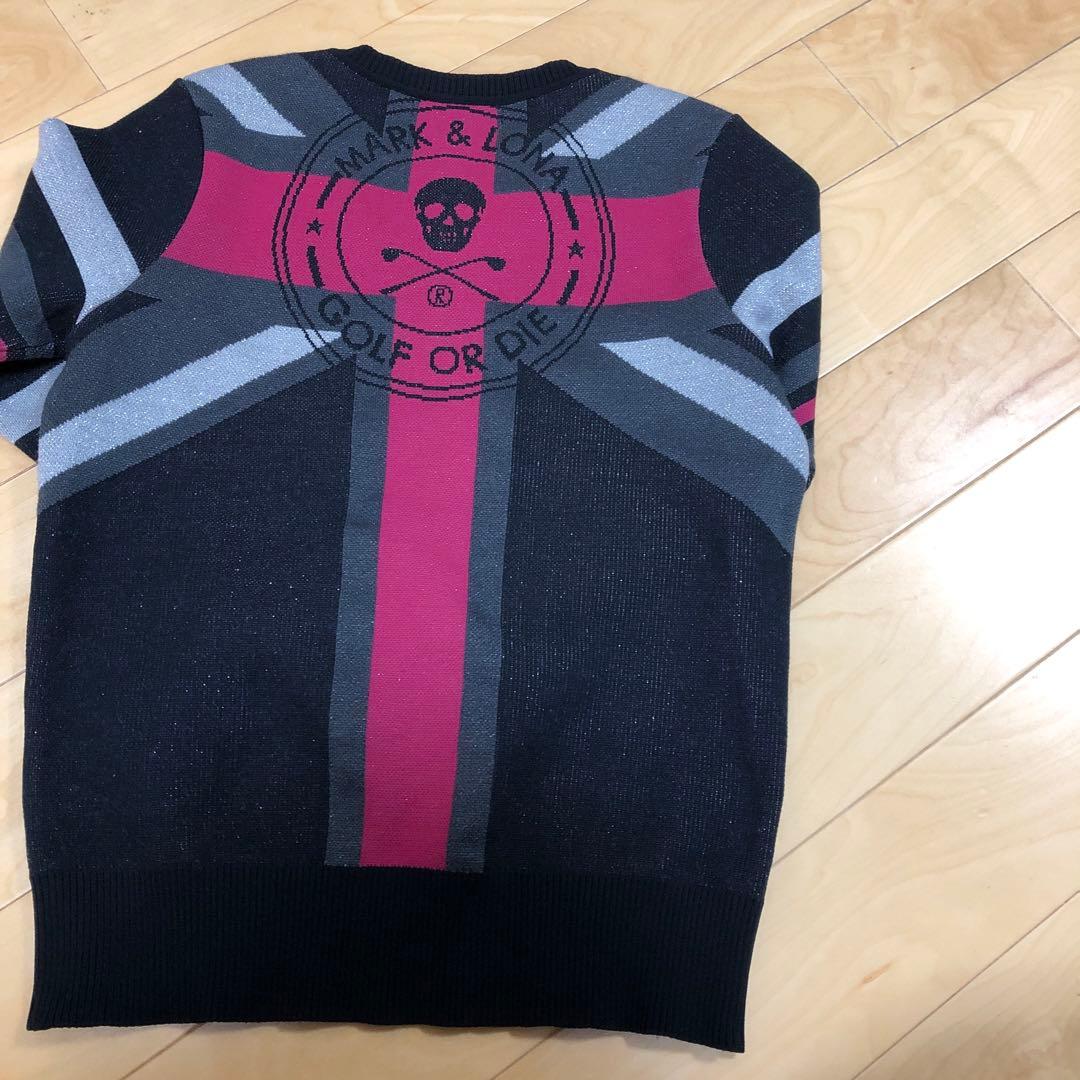 MARK & LONA Vネックセーター ブラック/グレー/レッド最終値下げ‼️