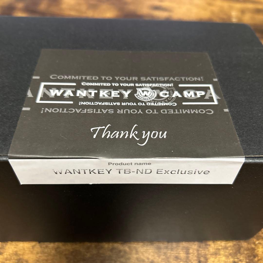 ウォンキーキャンプWANTKEY TB-ND Exclusive