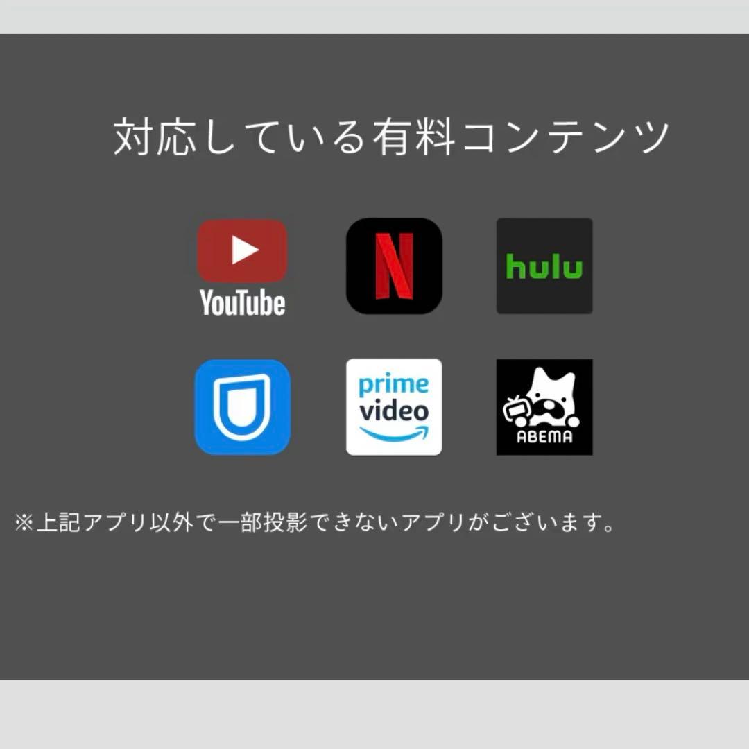 美品【FunLogy/ファンロジー】小型プロジェクター　X-03