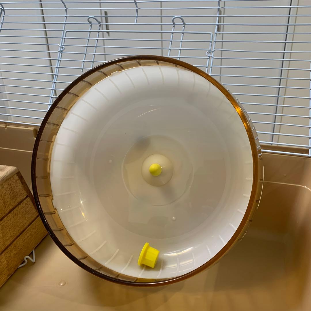 小動物用ゲージ、滑車、小屋　セット