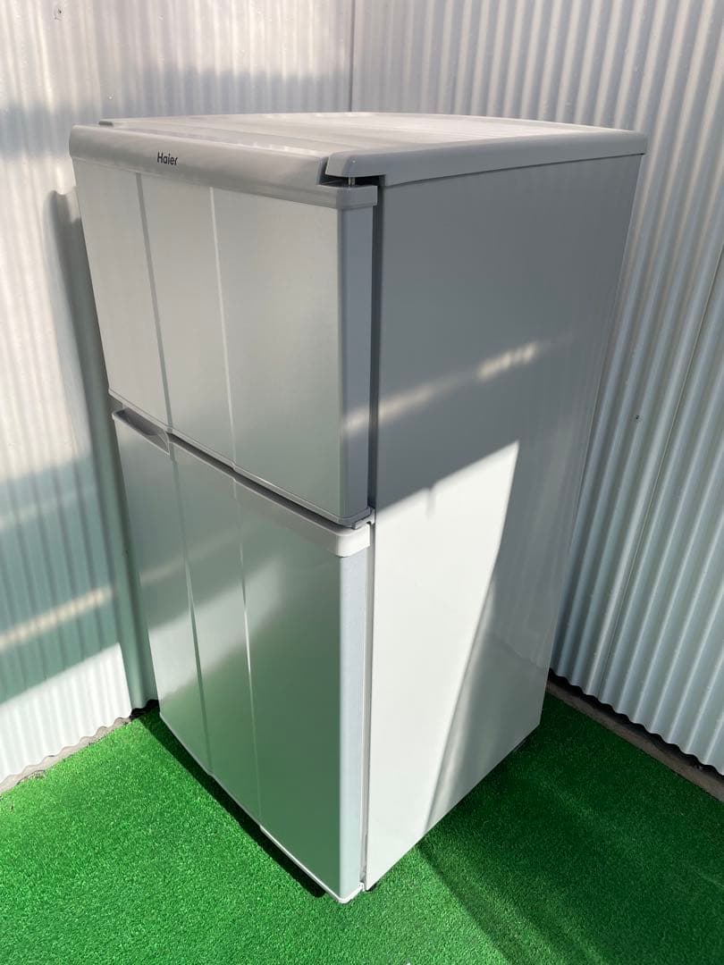 870ハイアール 90L 小型2ドア冷蔵庫 取説付き ホワイト 一人暮らし 単身