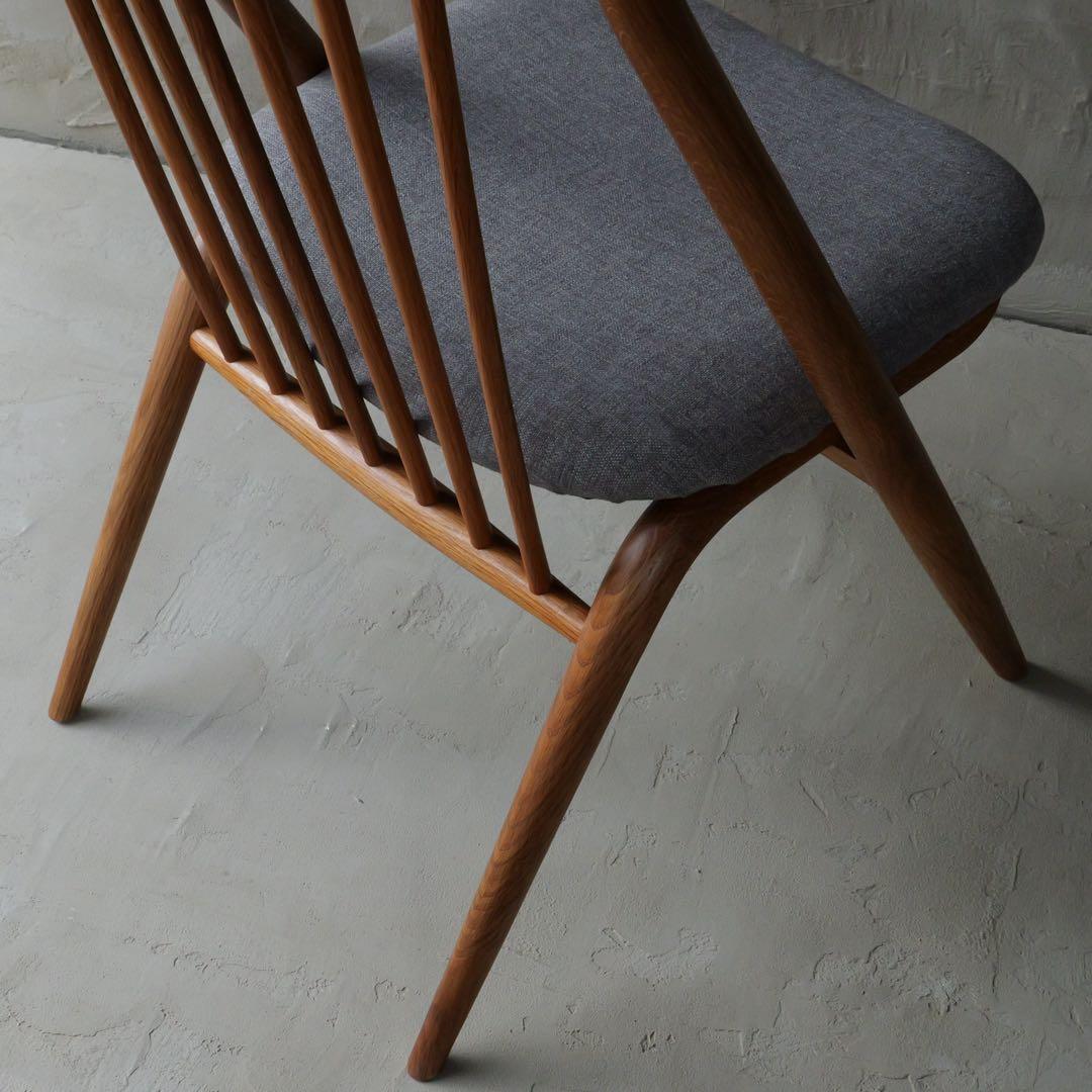 飛騨産業　カスケードチェア フルメンテナンス × 座面交換済　再生プロダクト