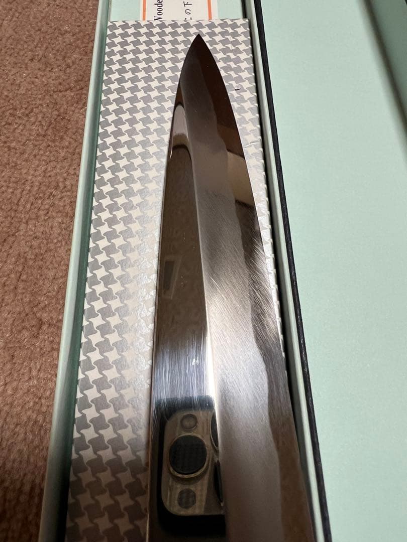 酔心　伝承　柳刃　8寸　240ｍｍ　白一鋼