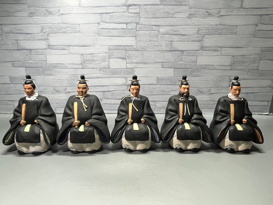 希少！昭和初期　堤人形　10体　明治節人形　雛人形　土人形