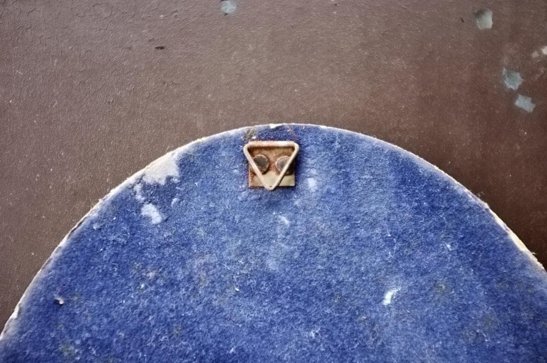 フランス 29c 金のリボンと金の葉とオーバルの額縁 フレーム アンティーク