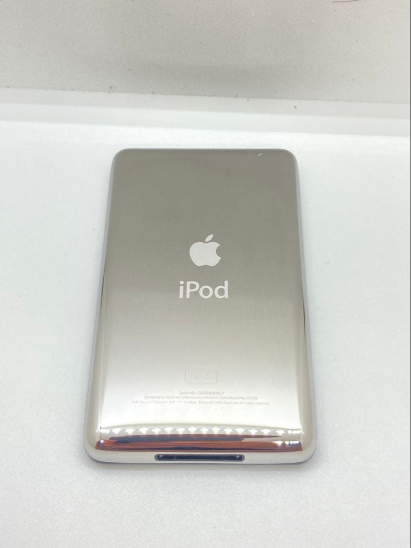 綺麗なiPodclassic第7世代 SSD1TB黒3000mAhシリコンケース