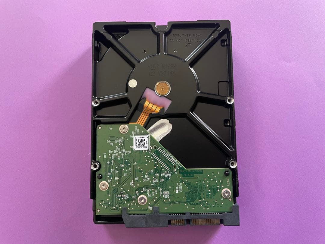 【希少品】DIGA換装用 2TB 3.5インチHDD WD20PURZ