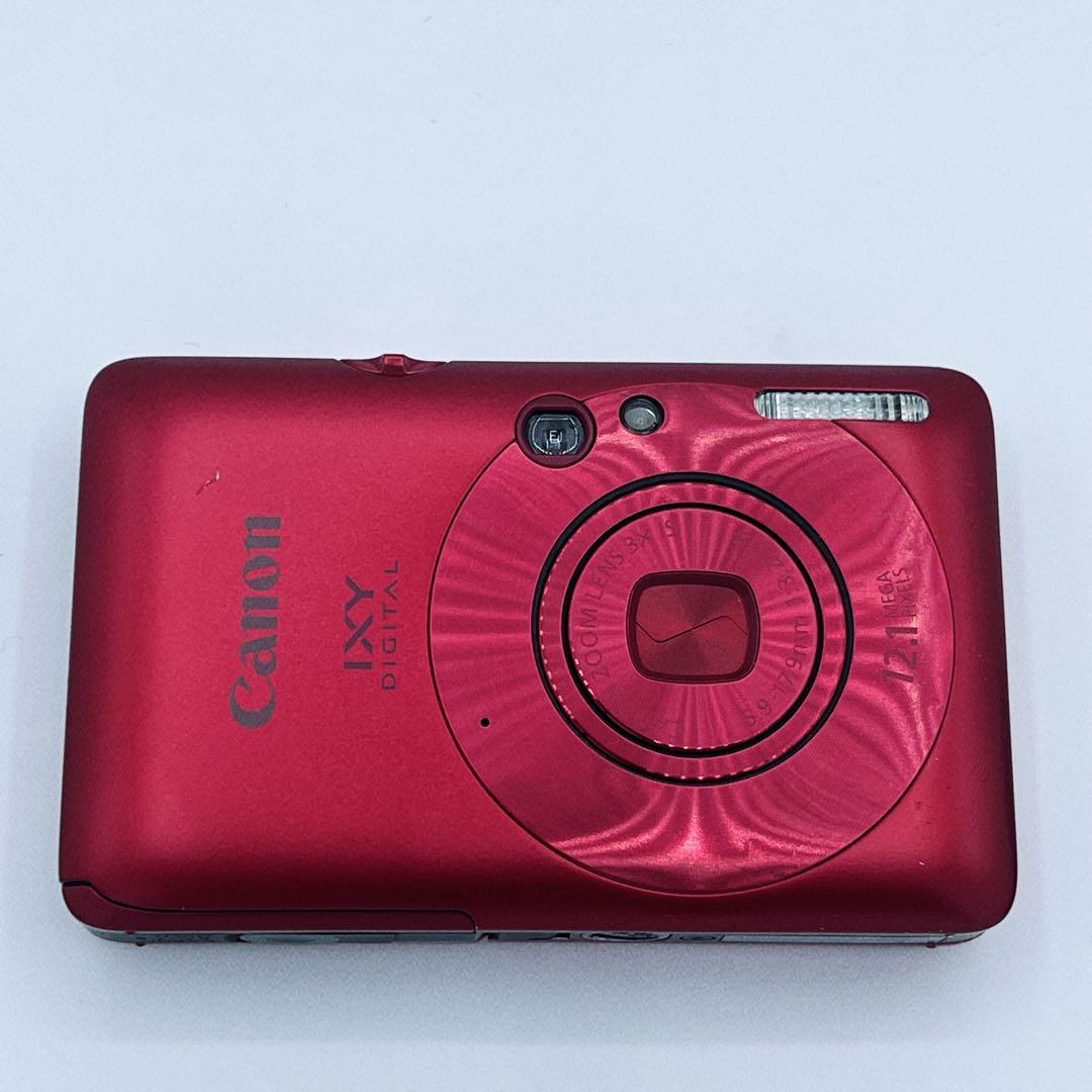 動作品　Canon PowerShot IXY 210 IS レッド