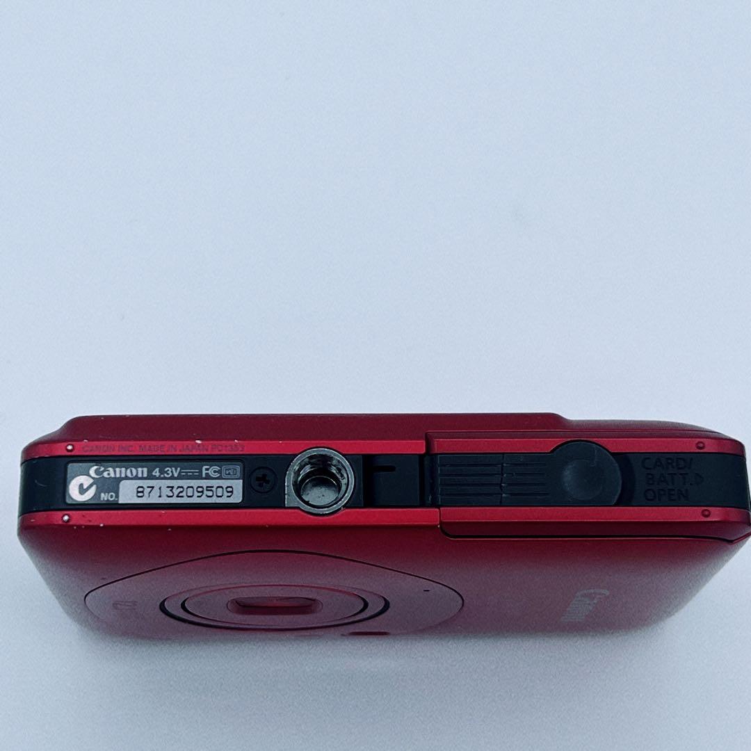 動作品　Canon PowerShot IXY 210 IS レッド