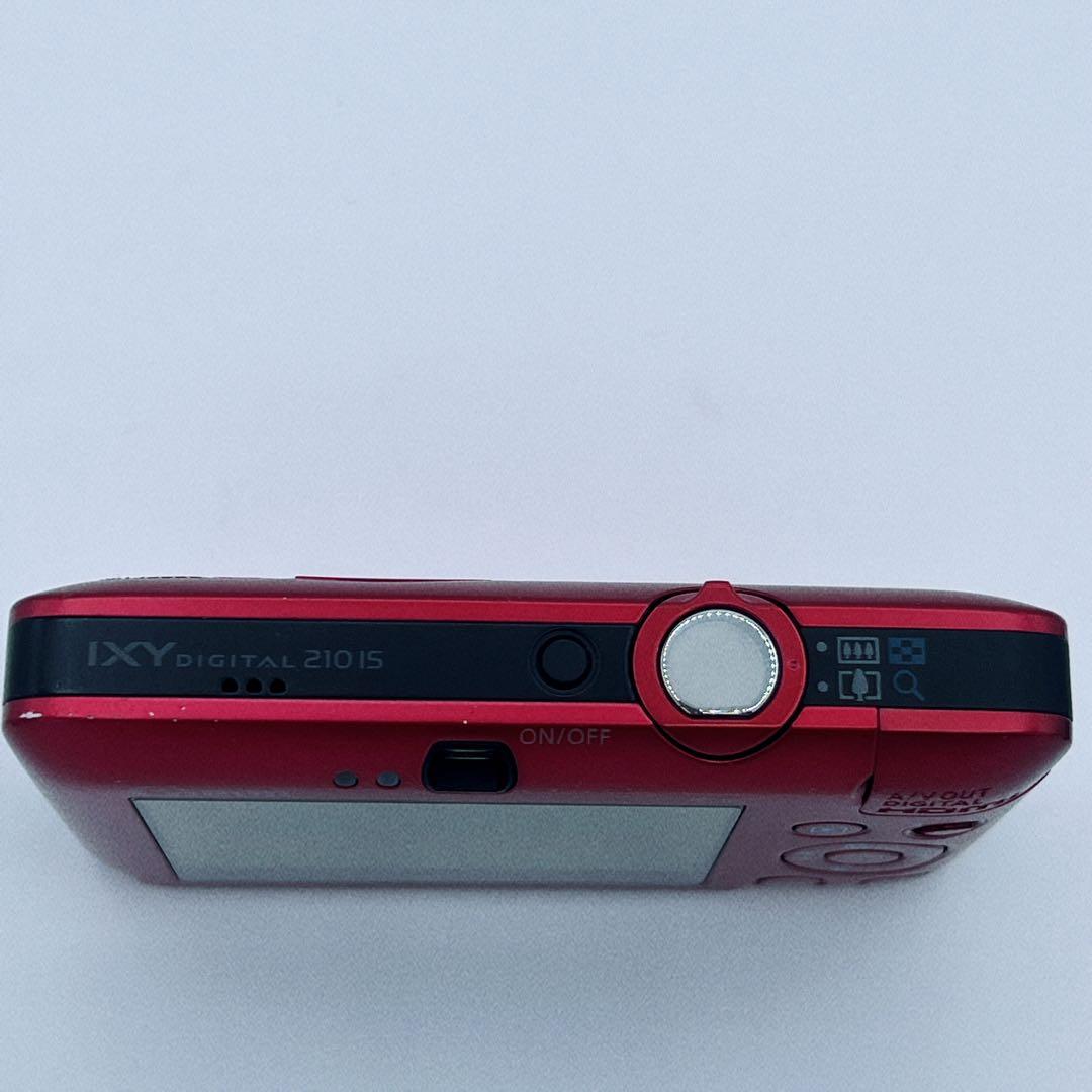 動作品　Canon PowerShot IXY 210 IS レッド