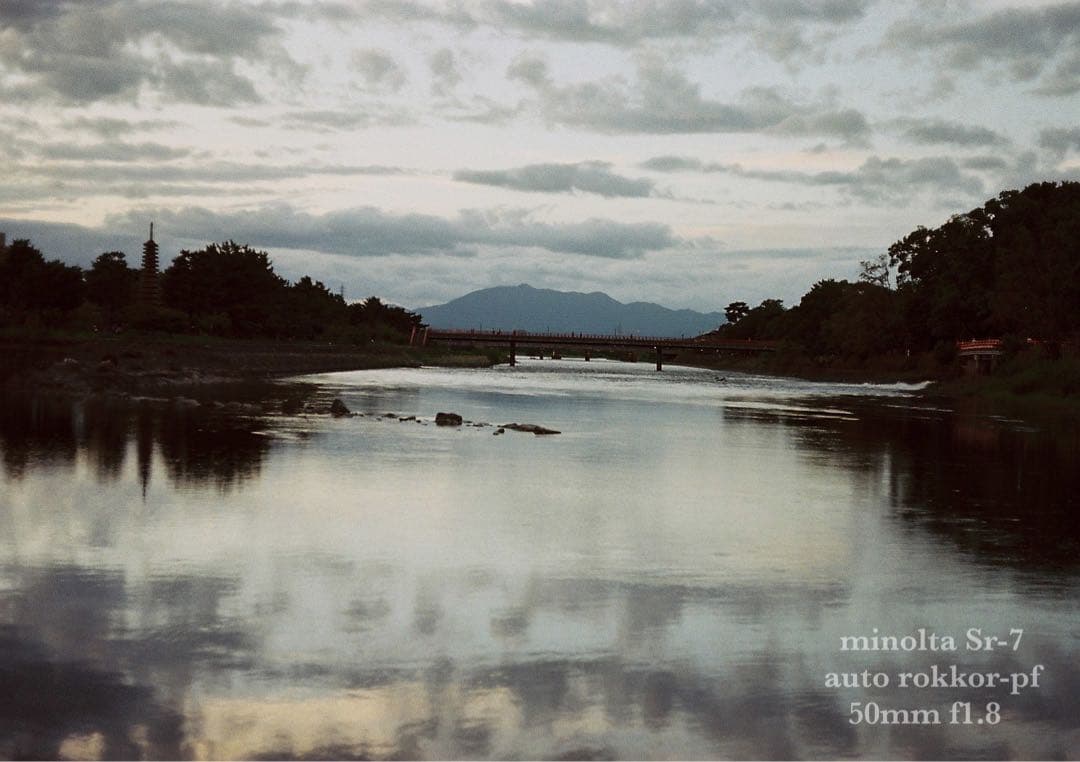 ★希少美品★minolta sr-7/緑のロッコールf1.8★完動品＊初期保証付