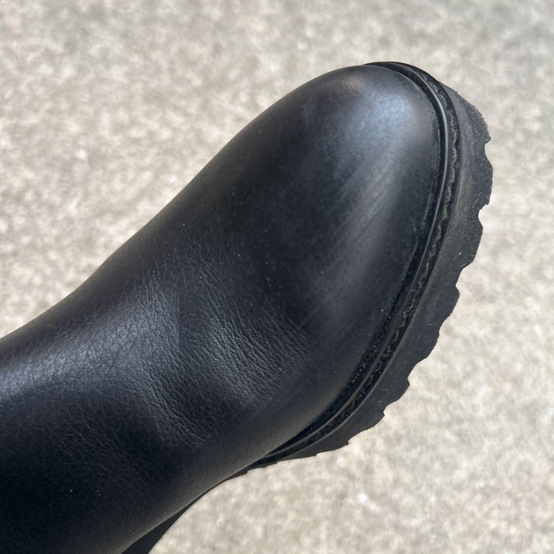 ※【Miyuki88 ※DIANA】サイドゴアブーツ ブラック 24センチ