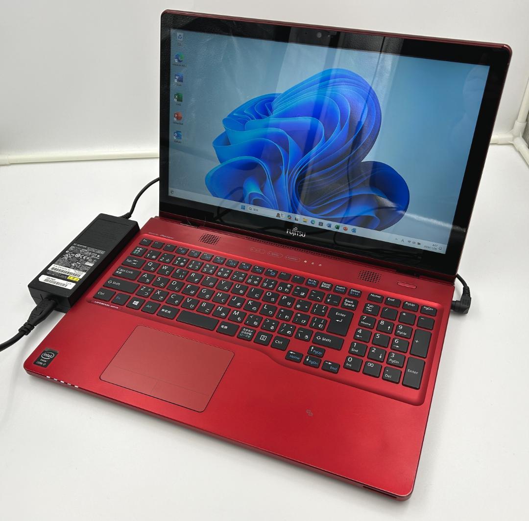 ノートパソコン windows11 オフィス付き core i7 AH77/R