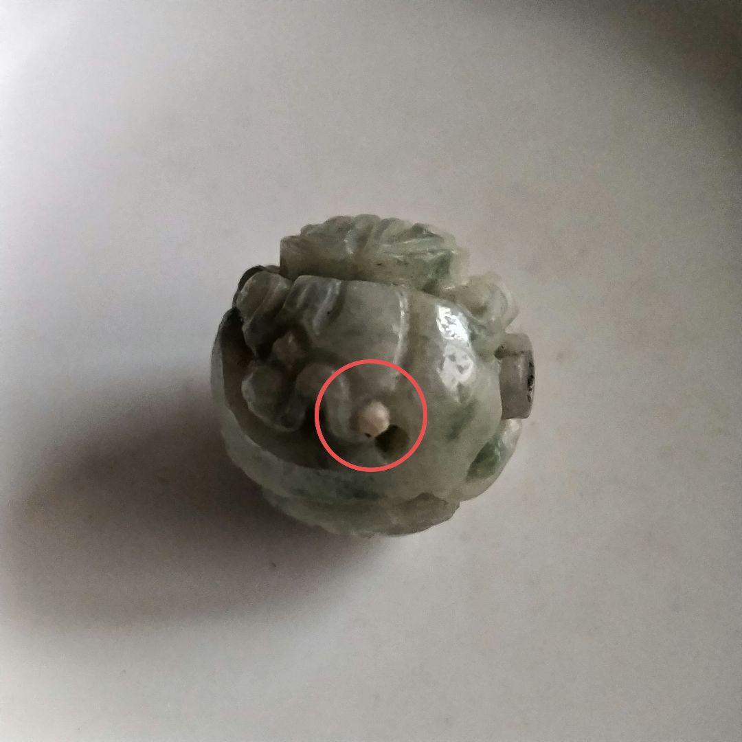 【sale】 翡翠 彫刻玉 アンティーク