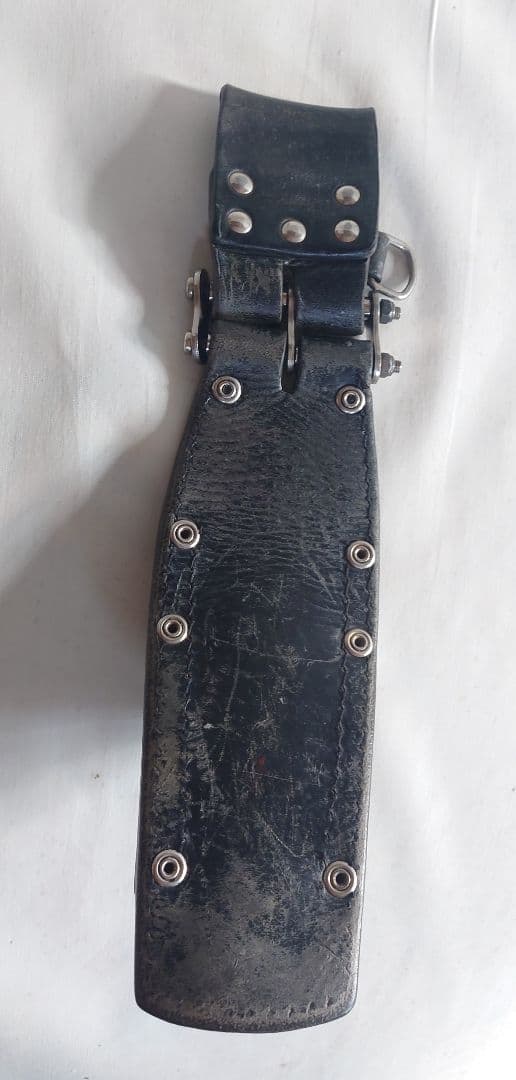 【ニックス　KNICKS 】２段　黒レザー　チェーン　ブラック　ツールホルダー