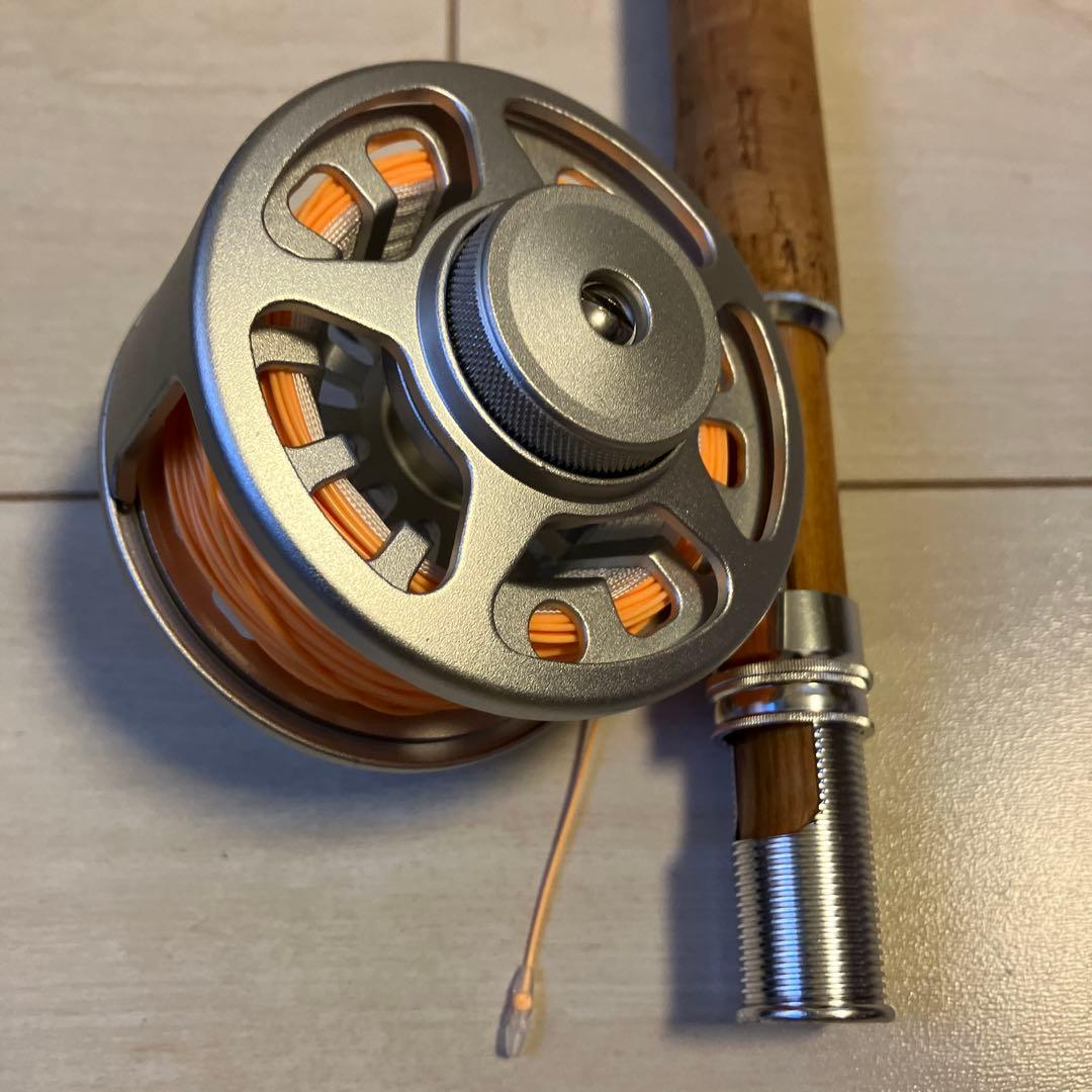 K.ブリット Creek 3番　7ft ロッドセット